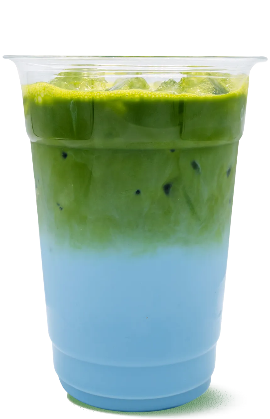 Matcha Flavored Drink Collection: A wide variety of drinks combining matcha with milk, fruit, etc.